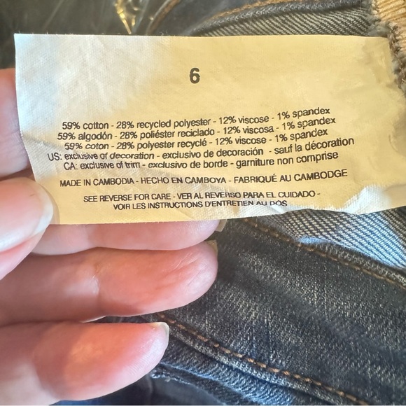 Jessica Simpson Blue Straight Leg Jeans Classic Style - Picture 14 of 14